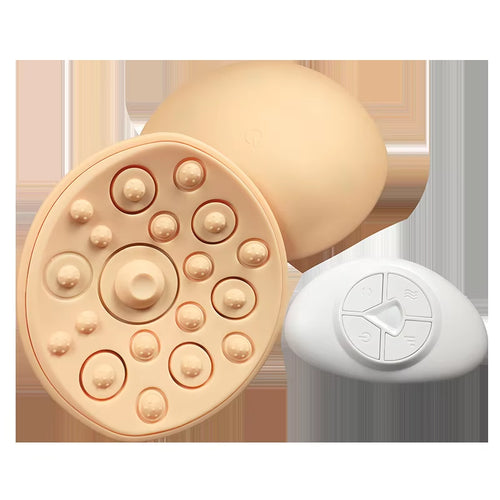 Breast Enhancement Instrument Red Light Massage Therapy Chest Massage Pad Hot Compress Wireless Vibration Massage